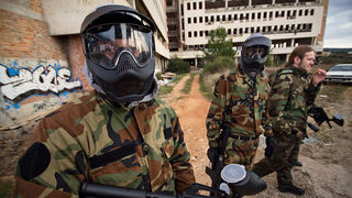 Paintball u Gaženici, 22. siječnja 2012. (foto:Saša Čuka)