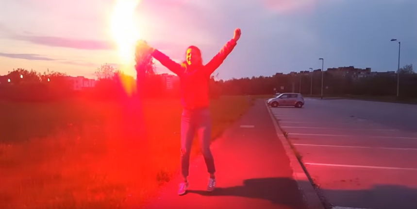 Doris Pinčić Rogoznica zapalila baklju Doris Pinčić Rogoznica zapalila baklju