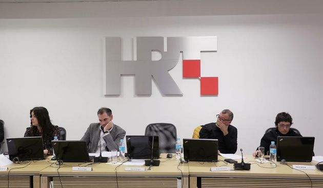 Sjednica programskog vijeca HRT-a. Bruno Kragic, Arsen Oremovic, Maja Sever. Photo: Tomislav Miletic/PIXSELL