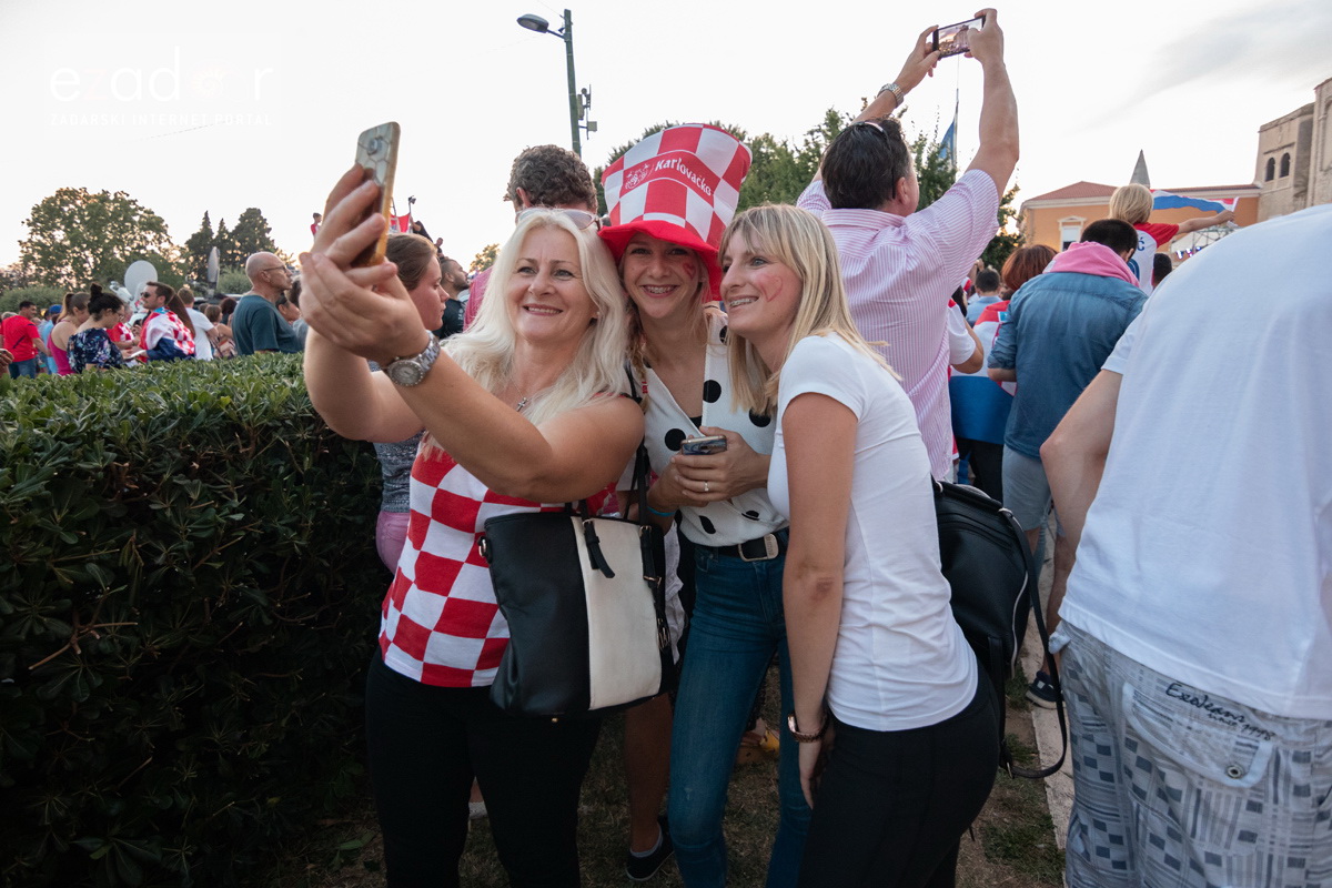 Veličanstven doček četvorice zadarskih Vatrenih