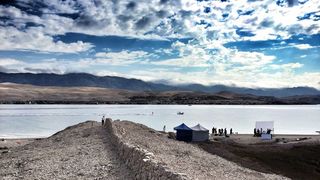 Atmosfera na snimanju reklame na Pagu