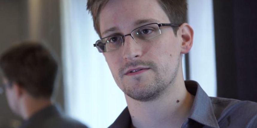 Edward Snowden, foto: The Guardian/VL