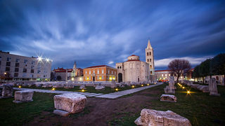 Zadarski suton 7. siječnja 2013. (foto:Saša Čuka)