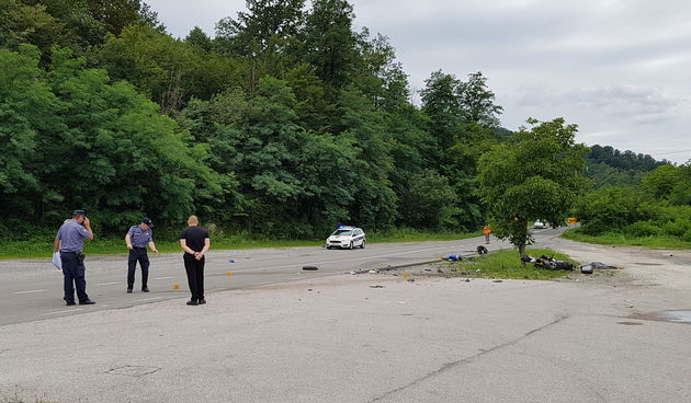 U sudaru dva motocikla na “staroj riječkoj” poginuo Francuz