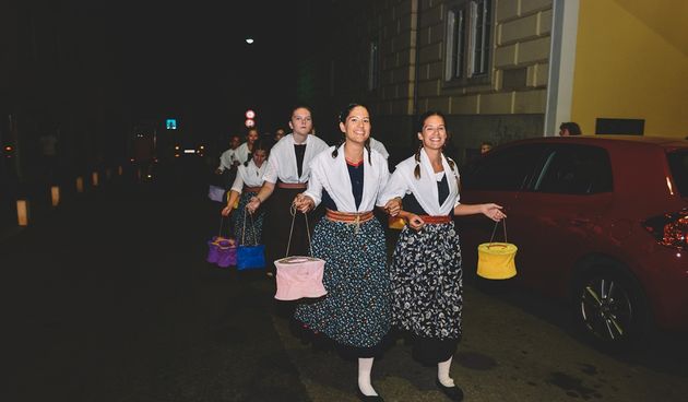 57. Saljske užance: Tovareća mužika prošla ulicama Zadra