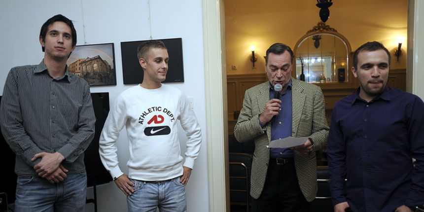 Klub zadarskih studenata u Zagrebu: Orvorenje izlozbe Filipa Brale Klub zadarskih studenata u Zagrebu: Orvorenje izlozbe Filipa Brale