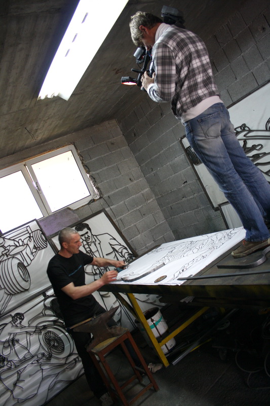 Kako stvara Goran Knezevic, Foto: Mladen Malik