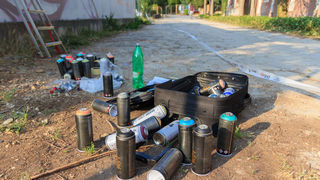 Pripreme za KvartArt festival: grafiteri u akciji