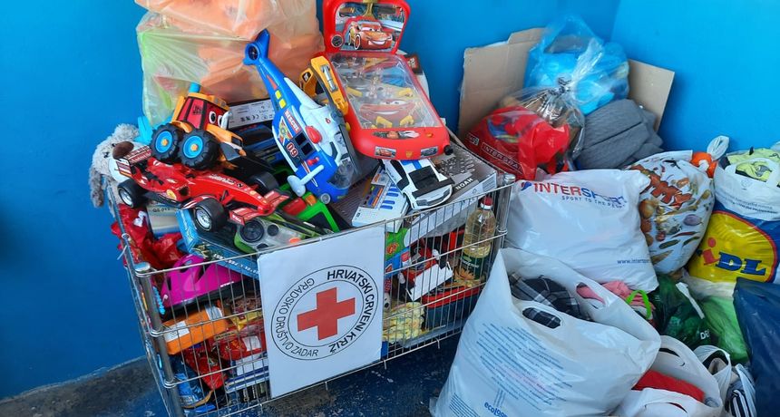 HNK Zadar i Crveni križ Zadar humanitarna akcija