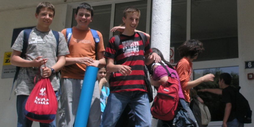 Paški osnovnoškolci (Foto: Josip Portada) Paški osnovnoškolci (Foto: Josip Portada)