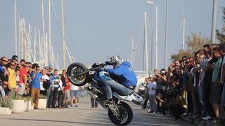 Vitrenjak: Moto vratolomije Nina Šarina Paky-ja, Foto: Filip Brala/PIXSELL Vitrenjak: Moto vratolomije Nina Šarina Paky-ja, Foto: Filip Brala/PIXSELL