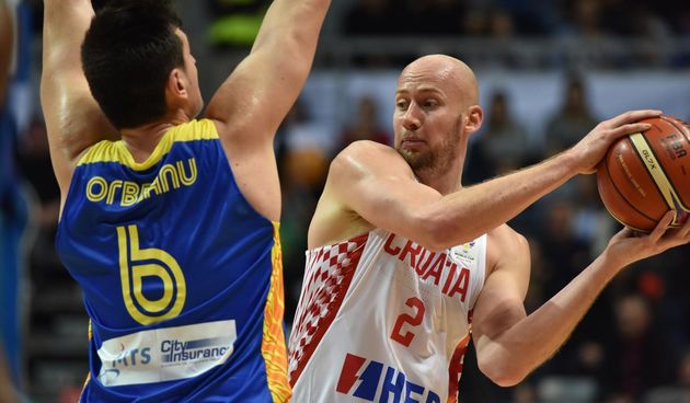 Kvalifikacija za FIBA Svjetski kup: Hrvatska – Rumunjska. Hrvoje Perić