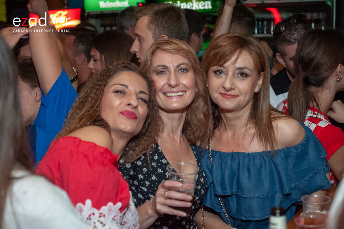 Zadar je gorio: Velika fešta nakon plasmana Vatrenih u polufinale Svjetskog prvenstva