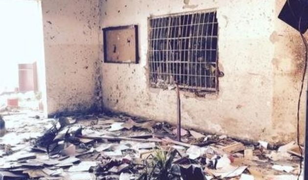 Talibani, ruševina nakon pokolja u Pakistanu, foto-BBC