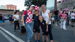 Veličanstven doček četvorice zadarskih Vatrenih