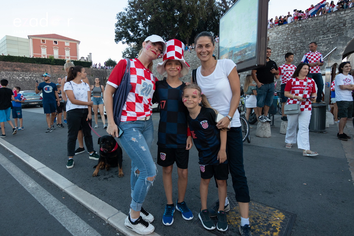 Veličanstven doček četvorice zadarskih Vatrenih