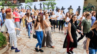 Simboličnim rušenjem zida započeo je urbani festival KvartArt na Voštarnici