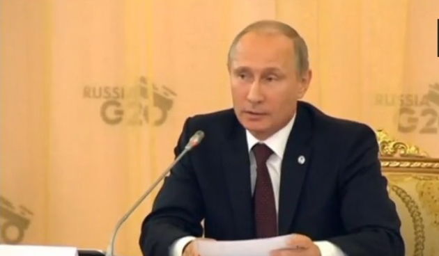 Vladimir Putin, screenshot