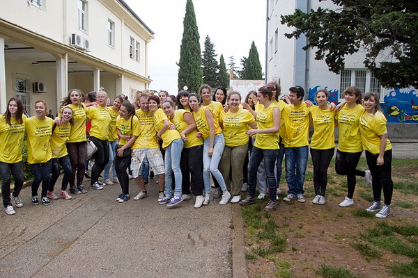 Ludijada zadarskih maturanata 2013, Foto: Leo Banić