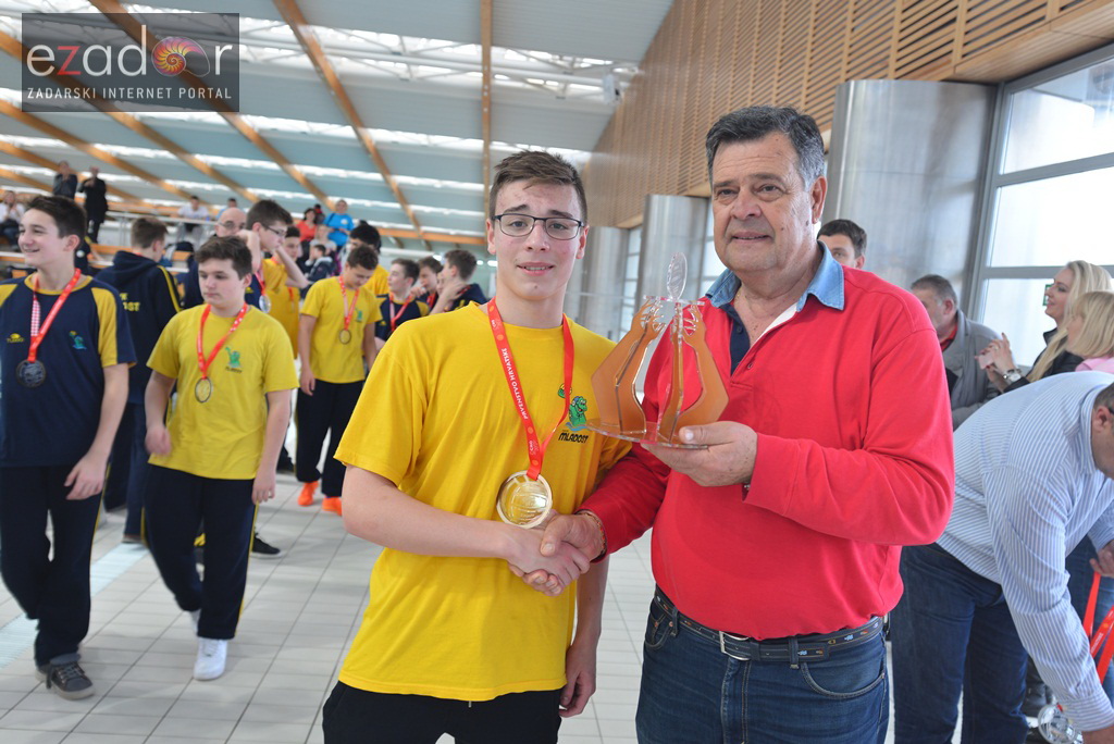 Kadeti Vaterpolo kluba Zadar 1952 viceprvaci Hrvatske!