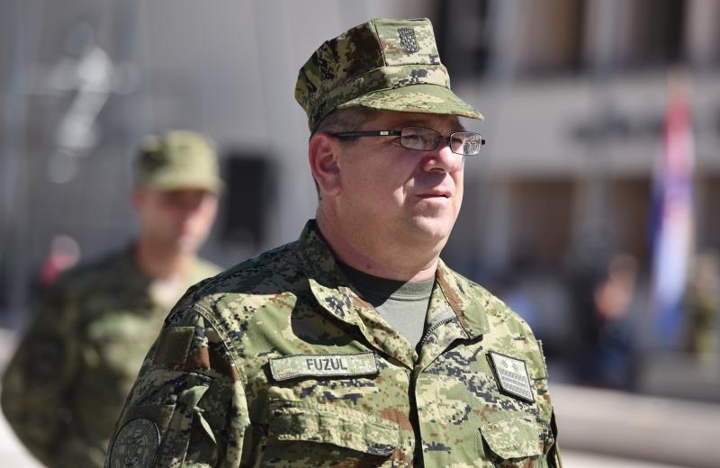 Knin: Generalna proba mimohoda uoči sutrašnje proslave 21. obljetnice VRA Oluja Knin: Generalna proba mimohoda uoči sutrašnje proslave 21. obljetnice VRA Oluja