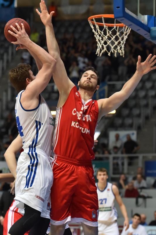 Dvorana Krešimir Ćosić: 5. kolo A-1 lige za prvaka: KK Zadar – KK Cedevita 57-67. Photo: Dino Stanin/PIXSELL