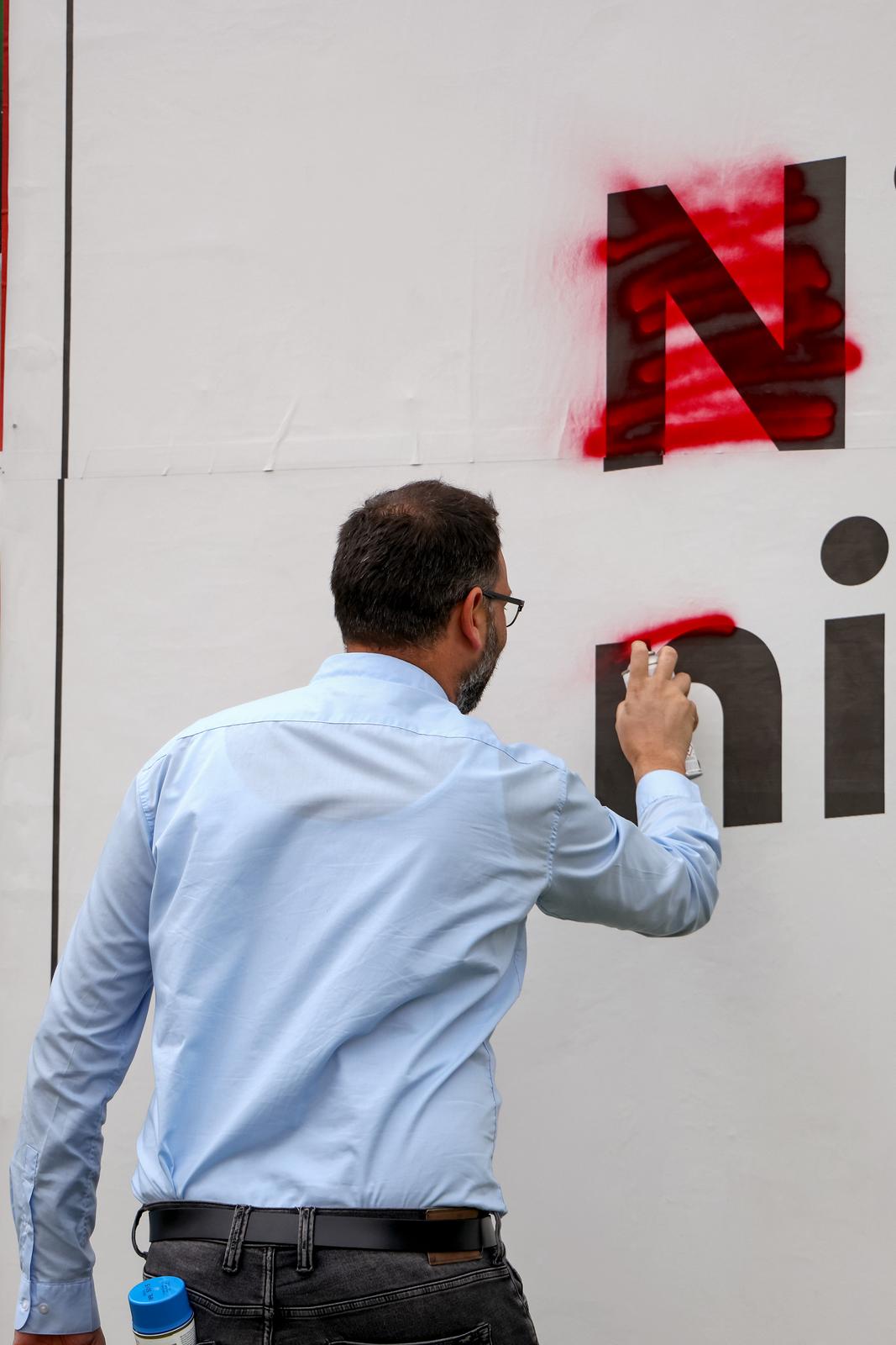 SDP-ov kandidat za zadarskog župana Jure Zubčić održao je konferenciju za novinare