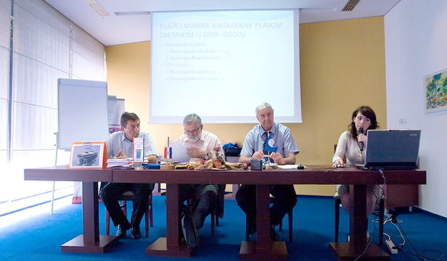 Biograd: Plava zastava 2009: Dodjela priznanja i podizanje zastava