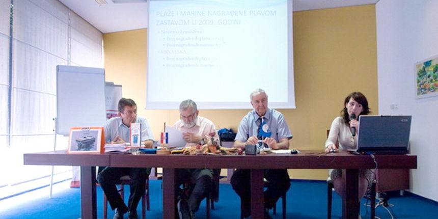 Biograd: Plava zastava 2009: Dodjela priznanja i podizanje zastava