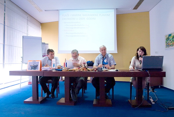 Biograd: Plava zastava 2009: Dodjela priznanja i podizanje zastava