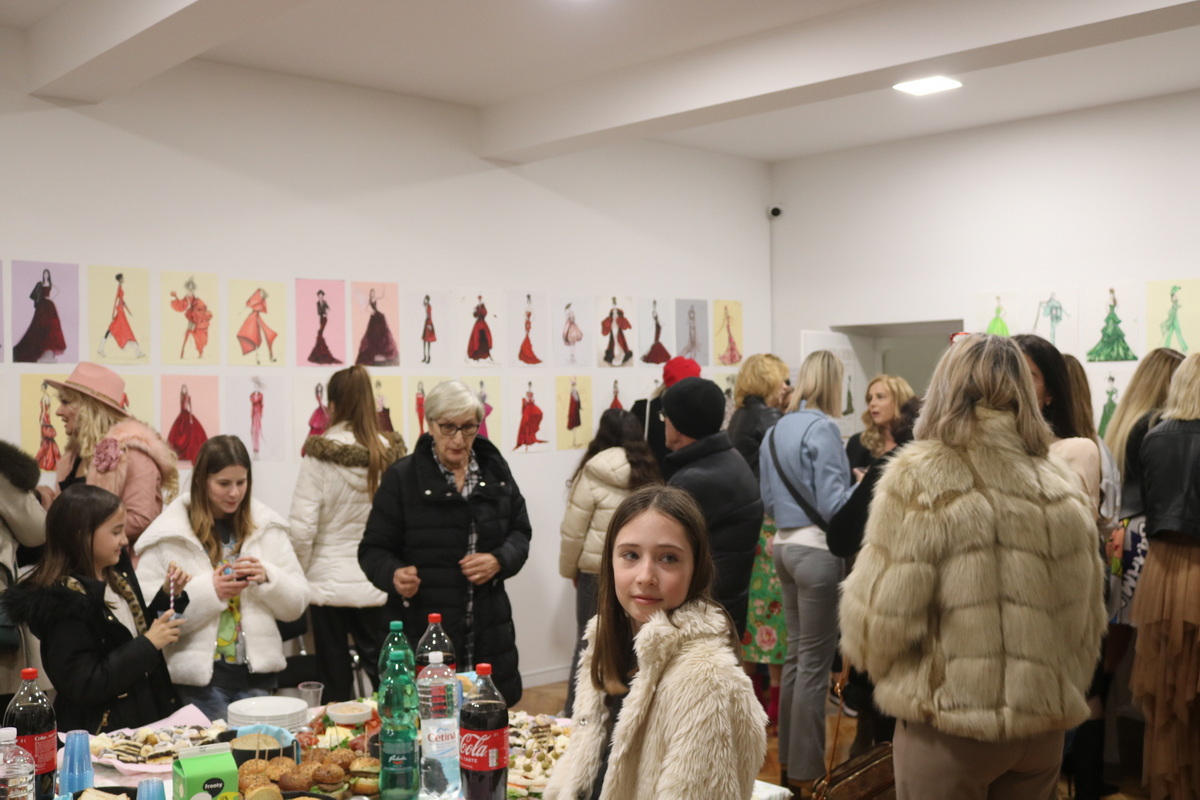 Otvorenje izložbe ˝Modni dnevnici˝ Damire Fuzul