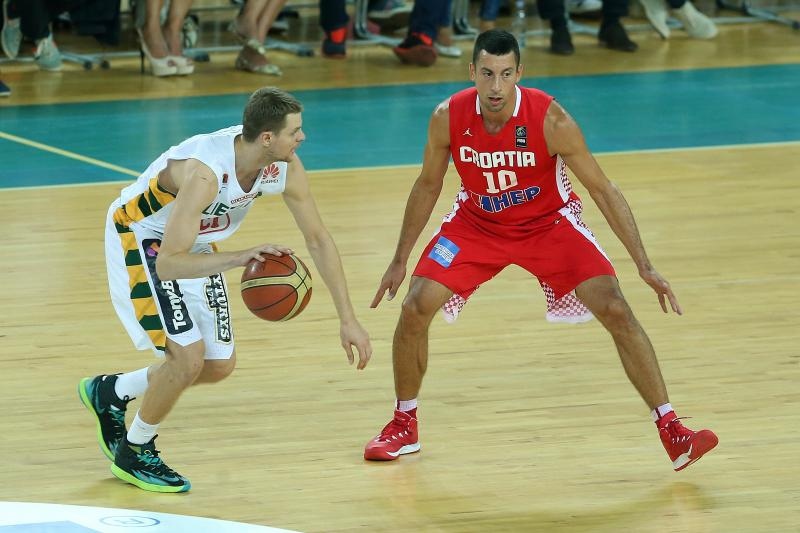 Arena Zagreb, Pripremna košarkaška utakmica Hrvatska – Litva 94-80, Foto: alibor Urukalović/PIXSELL