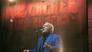 Zagreb, 010611.
Engleski pjevac Joe Cocker odrzao je veceras koncert u Areni Zagreb.
Foto: Neja Markicevic / CROPIX