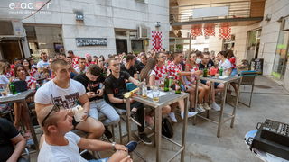 Navijačko ludilo u Zadru za vrijeme i nakon finala Svjetskog prvenstva Navijačko ludilo u Zadru za vrijeme i nakon finala Svjetskog prvenstva