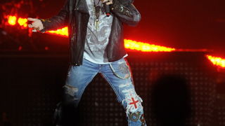 Split, 170712.
Koncert americke grupe Guns ‘n’ Roses koja je krajem 80-ih i pocetkom 90-ih bila jedna od vodecih grupa svijeta, danas je s malo manje popularnosti gostovala u splitskoj Spaladium Areni gdje se okupilo nekoliko tisuca obozavatelja. 
Na foto