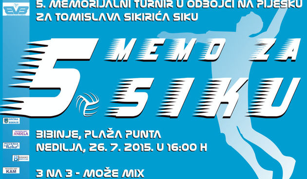 5. memorijalni turnir za Tomislava Sikirića Siku