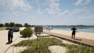 Idejni projekt plaže u Ljupču