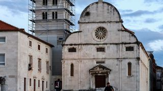 Blagdanske dekoracije u centru Zadra Blagdanske dekoracije u centru Zadra