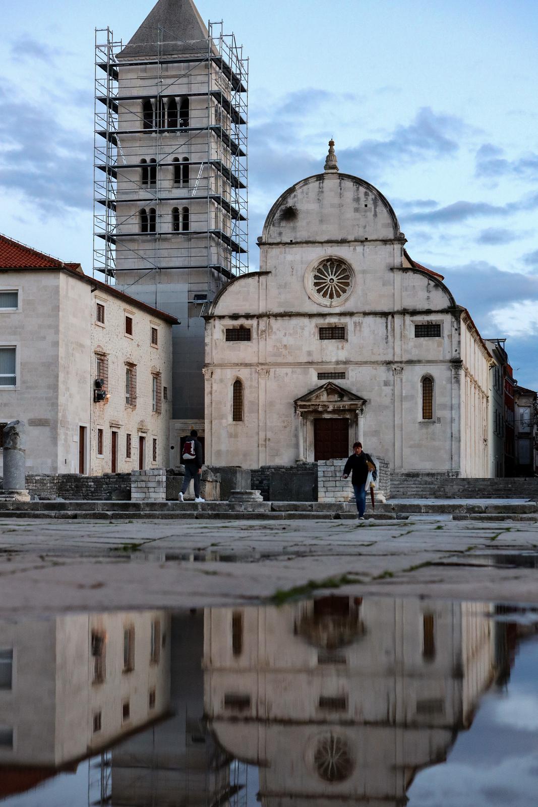 Blagdanske dekoracije u centru Zadra Blagdanske dekoracije u centru Zadra