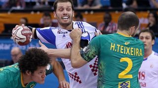 Katar – 24. svjetsko rukometno prvenstvo, osmina finala, Hrvatska – Brazil 26-25. Photo: Goran Stanzl/PIXSELL