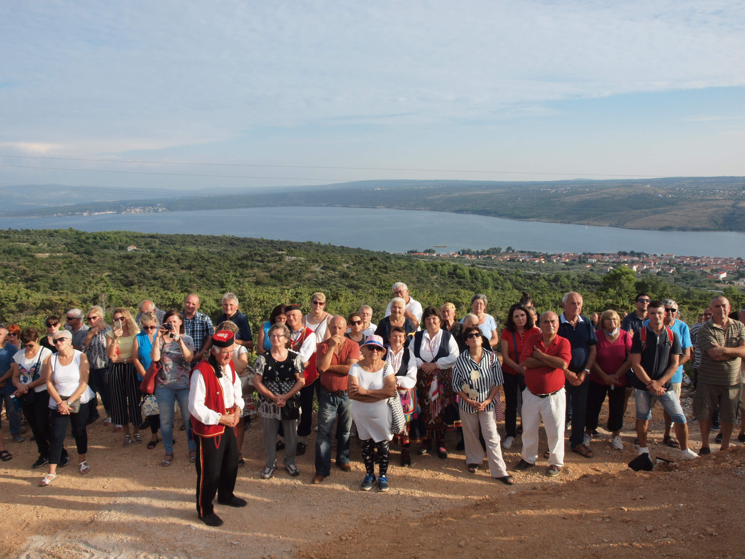 Blagosolov križa na brdu Brisnica Blagosolov križa na brdu Brisnica
