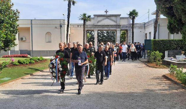 7. domobranska pukovnija, polaganje vijenaca