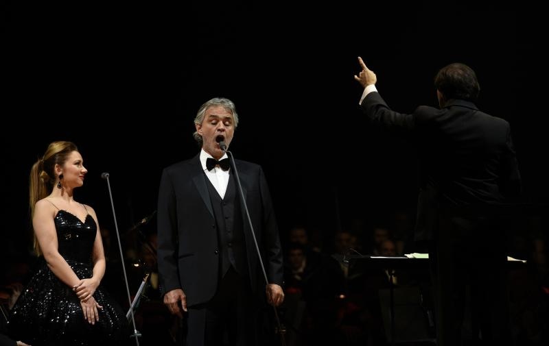 Zagreb – U multiifunkcionalnoj dvorani Arene talijanskoi tenor Andrea Bocelli odrzao je koncert. Photo: Davor Visnjic/PIXSELL Zagreb – U multiifunkcionalnoj dvorani Arene talijanskoi tenor Andrea Bocelli odrzao je koncert. Photo: Davor Visnjic/PIXSELL