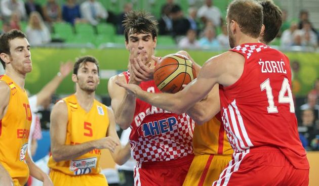 Arena Stozice, Ljubljana, Slovenija – Europsko prvenstvo u kosarci Eurobasket Slovenija 2013., Utakmica za trece mjesto, Hrvatska – Spanjolska.. Photo: Igor Kralj/PIXSELL