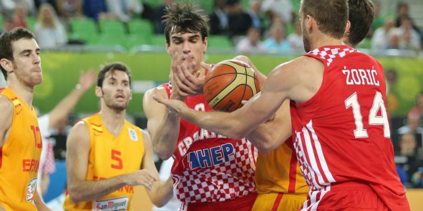 Arena Stozice, Ljubljana, Slovenija – Europsko prvenstvo u kosarci Eurobasket Slovenija 2013., Utakmica za trece mjesto, Hrvatska – Spanjolska.. Photo: Igor Kralj/PIXSELL