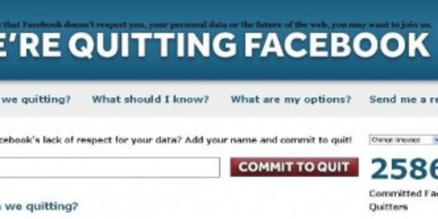 Organizirano masovno napuštanje Facebooka, brišete profil i vi? (Metro-portal.hr) Organizirano masovno napuštanje Facebooka, brišete profil i vi? (Metro-portal.hr)