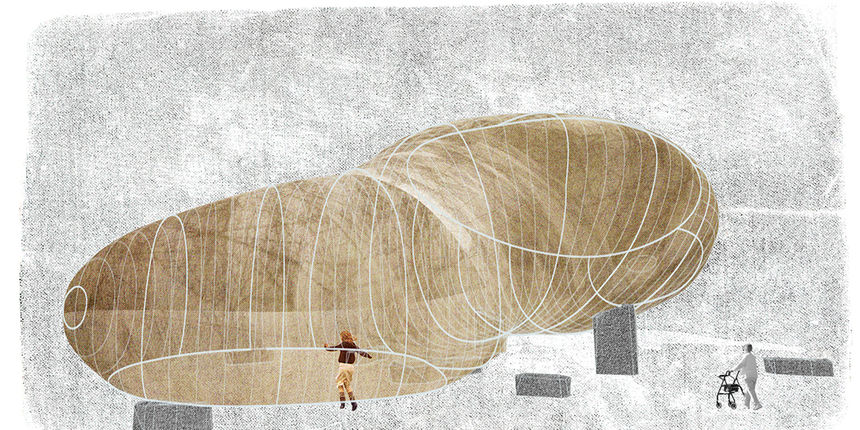 Serpentine paviljon arhitekta Smiljana Radica, foto: oris.hr Serpentine paviljon arhitekta Smiljana Radica, foto: oris.hr