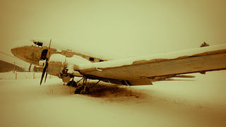 Priča zaboravljenog aviona u Otočcu, foto: Leo Banic