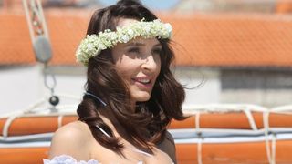 Mladen Grdović i Ivana Kovač u Prvić Šepurini snimili spot za pjesmu “Dva goluba”, Photo: Duško Jaramaz/PIXSELL