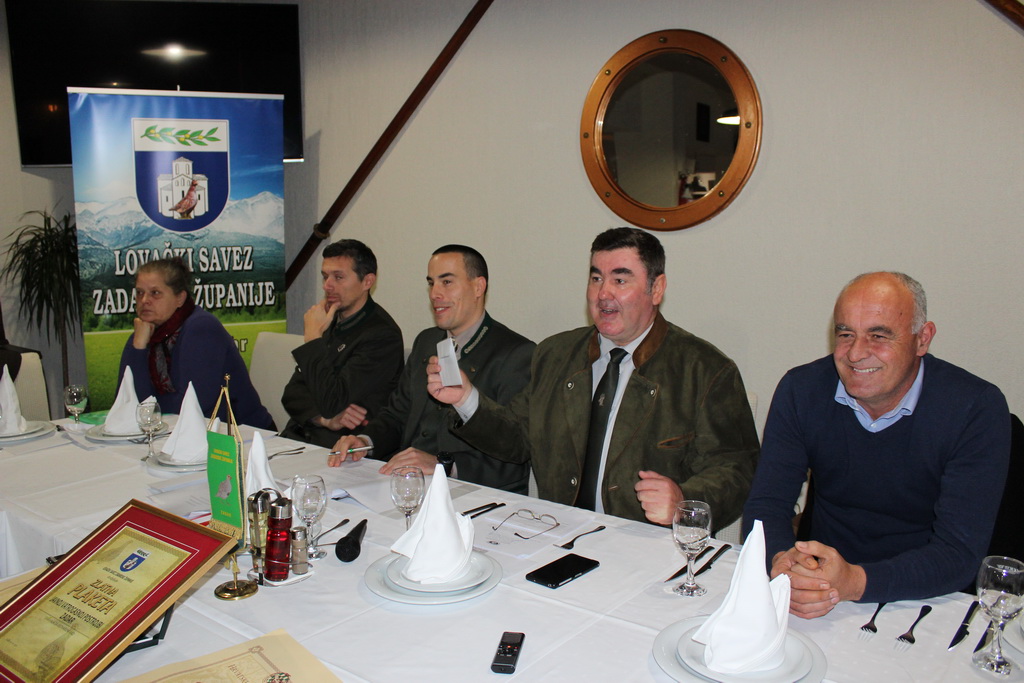 Božićno-novogodišnji domjenak Lovačkog saveza Zadarske županije